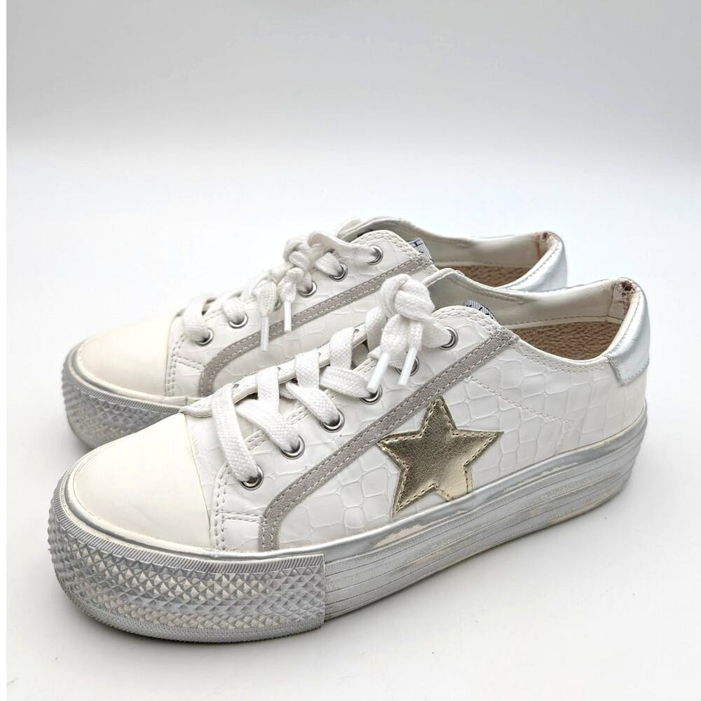 Vintage Havana Amaze Platform Sneaker Shoes Women's White Size US6.5